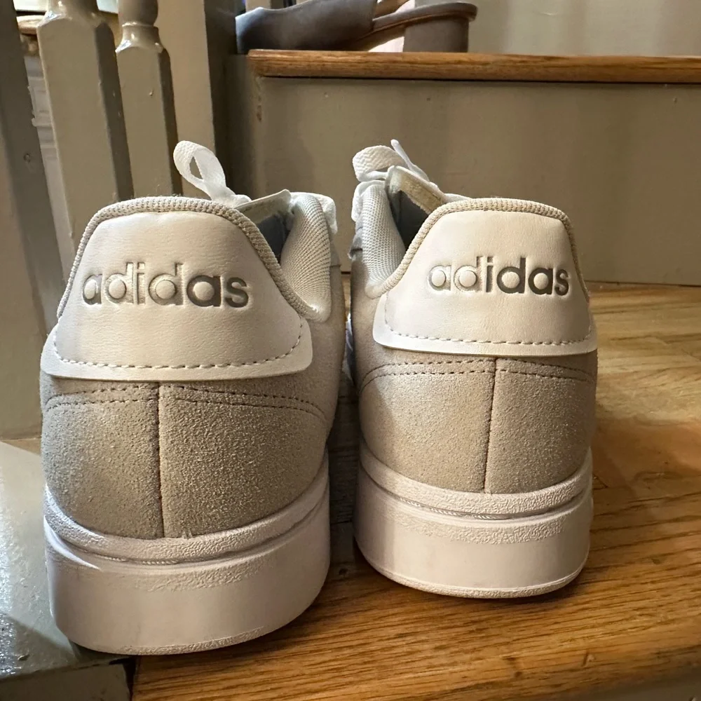 Adidas Gray and White Women's Shoes - Picture 6 of 8